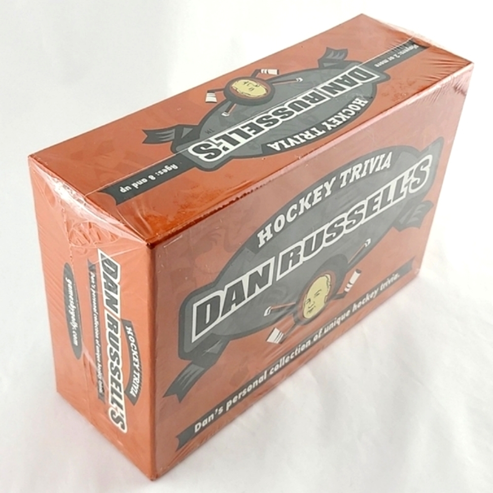 Hockey Trivia Dan Russell Unique Collection of 900+ Questions Board Game 8+ Yrs